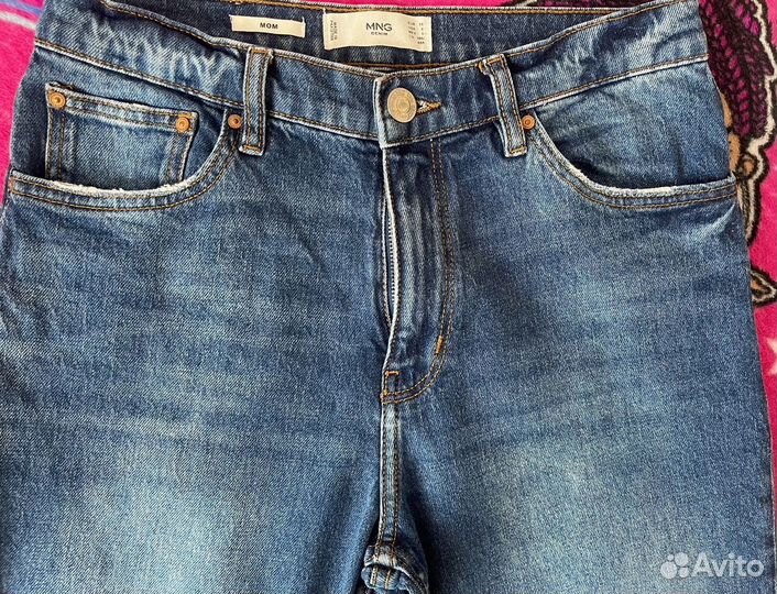 Джинсы mango mom 36