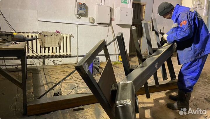 Металлическая лестница проект