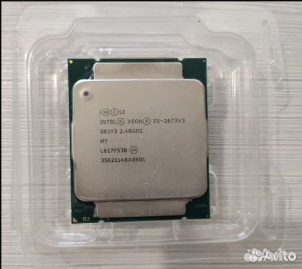 Комплект для пк x99 P4+2673v3 12 ядер 3.1ггц+16 GB