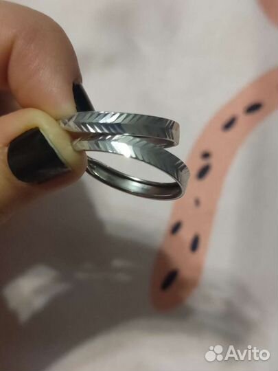 Серьги колечки s925