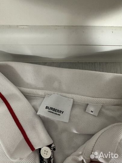 Футболка поло burberry оригигал