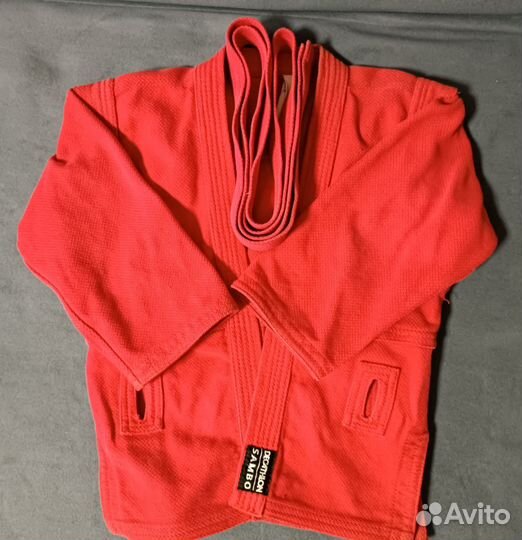 Самбовка и шорты для мальчика 5-7 лет