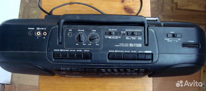 Кассетная стерео магнитола Panasonic RX-FT530