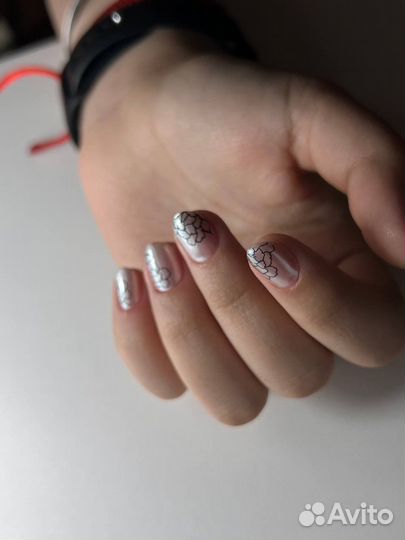 Маникюр с покрытием гель-лаком