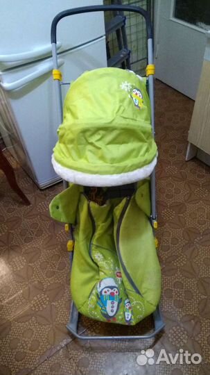 Санки коляска Nika-6