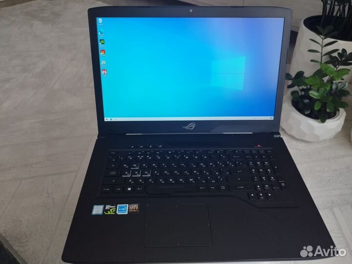 Игровой ноутбук asus ROG GL703VM, i7, GTX 1060 6Gb