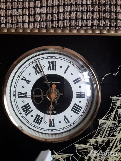 Часы Янтарь кварц СССР. Рабочие