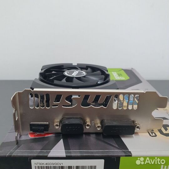 Видеокарта MSI GeForce GT 730 N730K-4GD3/OCV1