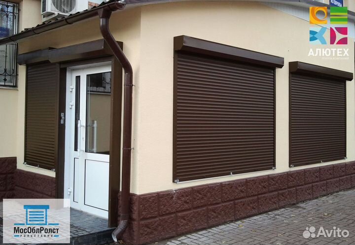 Рольставни на окна противопожарные