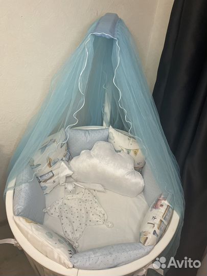 Бортики в детскую кроватку новые