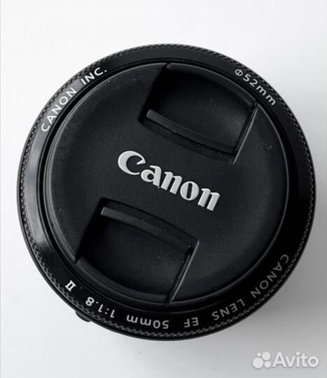 Объектив Canon EF 50 mm f 1.8