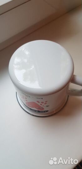 Оригинальная кружка металлическая