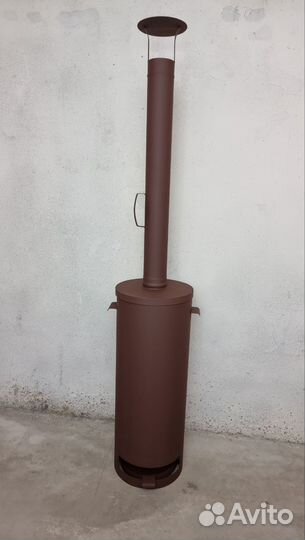 Печь для бассейна на дровах из нержавеющей стали