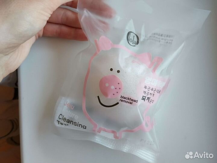 Очищающий спонж конняку Корея