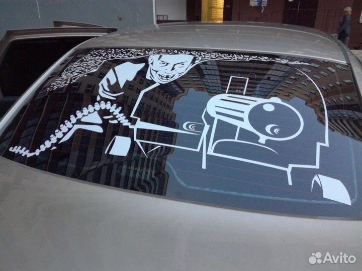 Наклейки на авто