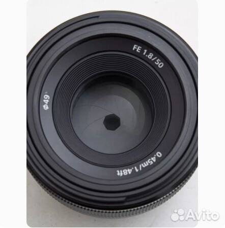 Объектив Sony fe 50mm f 1.8 Новый