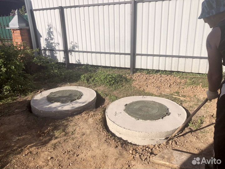 Бетонные кольца для канализации