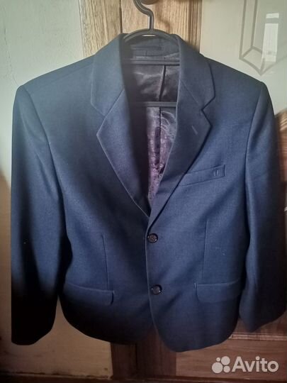 Пиджак школьный для мальчика 140
