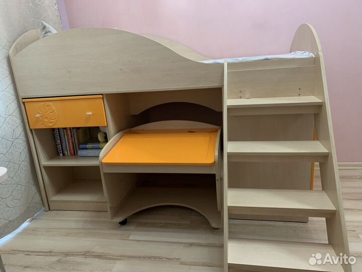 Кровать чердак