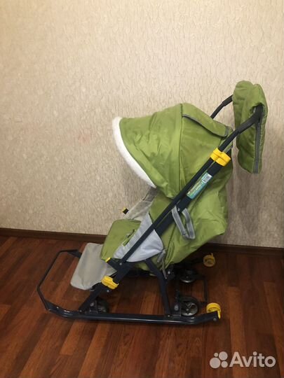 Детские санки коляска