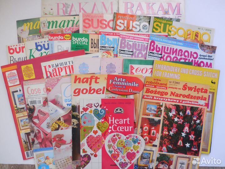Журналы по вышиванию крестиком