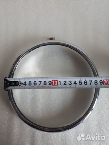 Ободки фар хромовые Москвич