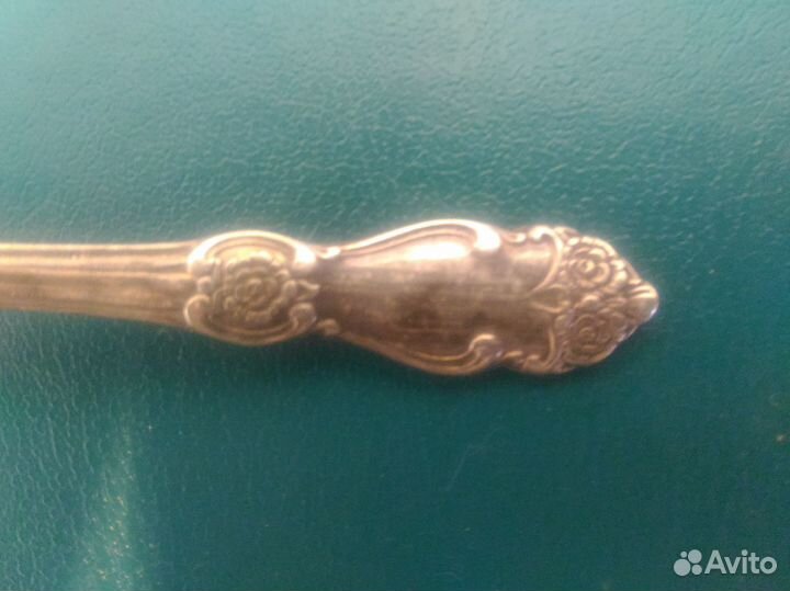 Ложка кофейная СССР мельхиор знак качества