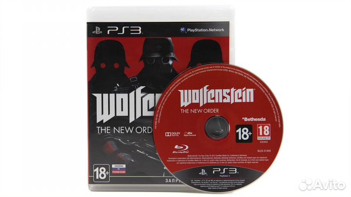 Wolfenstein The New Order для PS3