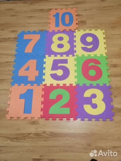 Детский коврик пазл