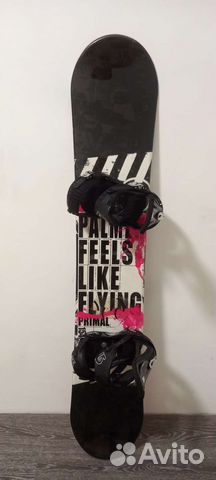 Сноуборд Palmer 154cm+ крепления Burton