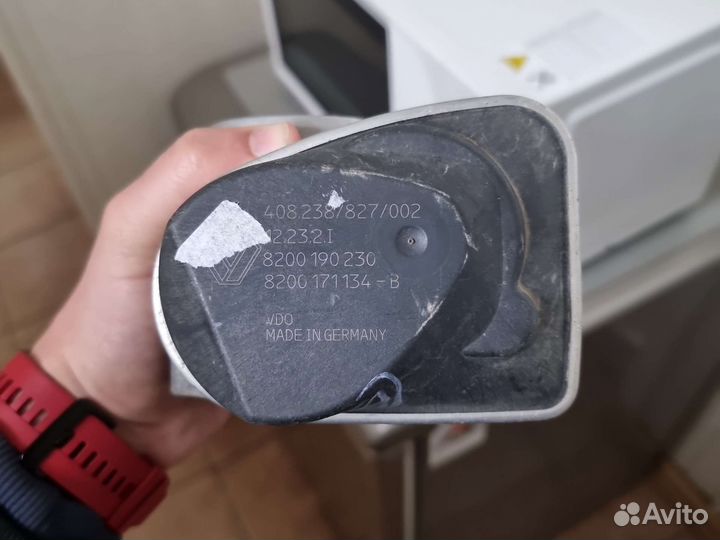 Дросельная заслонка renault