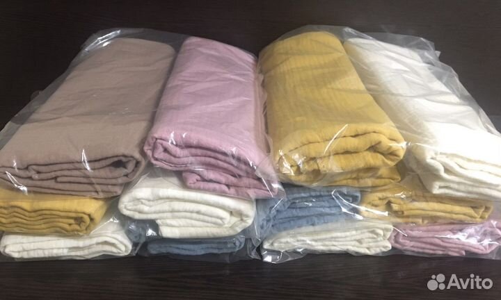 Муслиновые пеленки (комплект 2 шт.)