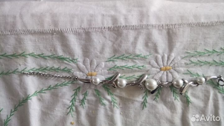 Браслет с жемчугом