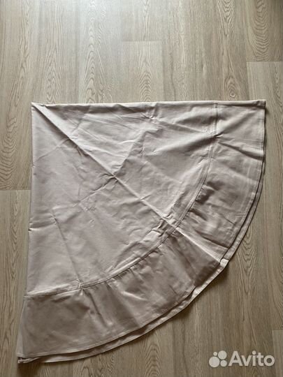 Скатерть на круглый стол однотонная