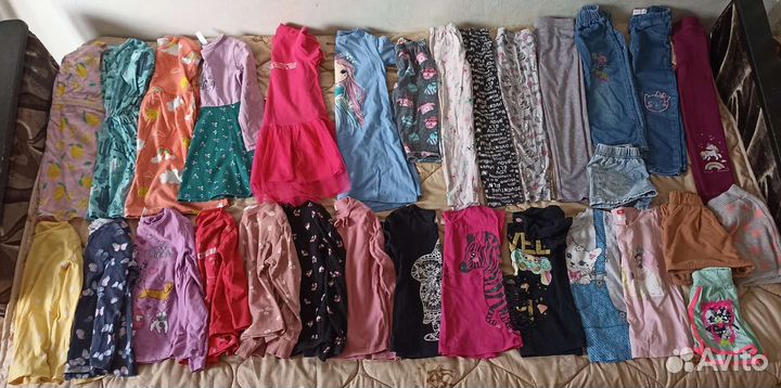Вещи пакетом на девочку от 4 до 6