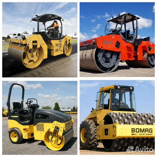 Минипогрузчик Катки бур миниэкскаватор гидромолот