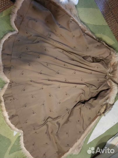 Натуральная шуба (енот)