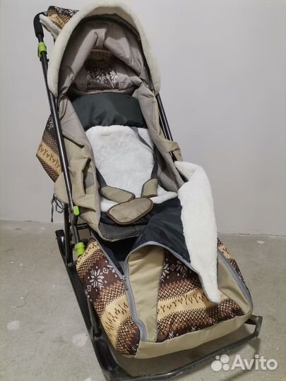 Санки-коляска