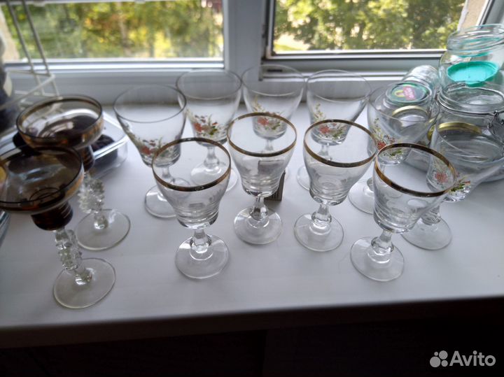 Бокалы стекло СССР