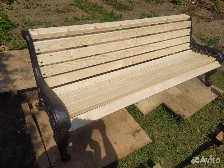 Скамья Парковая тишь чугунная