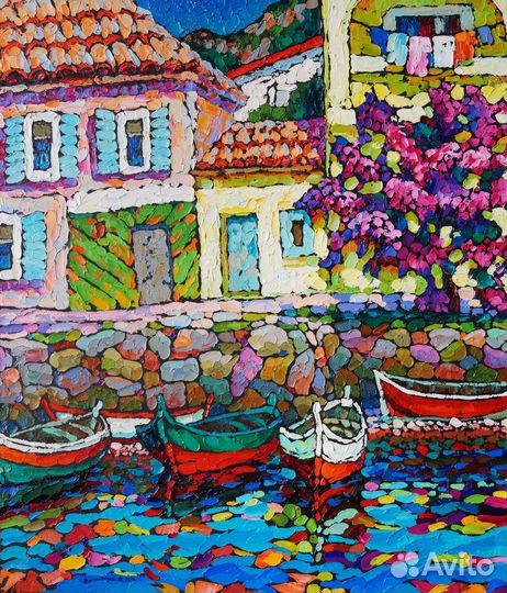 Черногорские пленэры. Набережная Столива. Эскиз