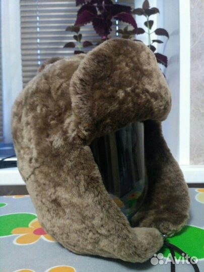 Меховая шапка на мальчика р.50-53, новая