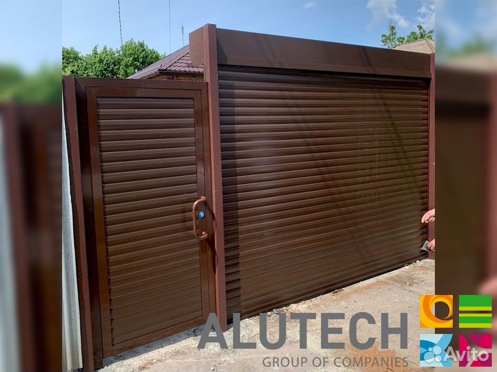 Ворота Аlutech роллетные