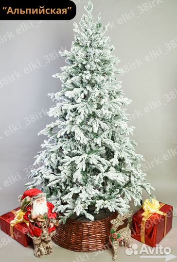 Елка искусственная заснеженная