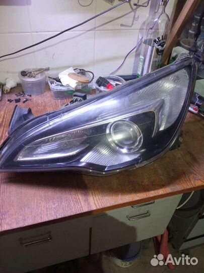 Фара опель астра купе, J, gtc