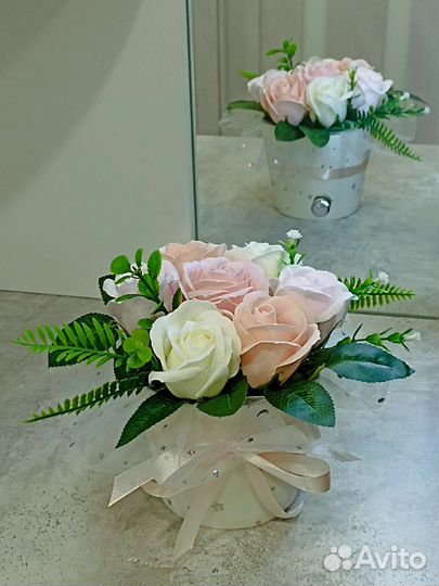 Букет цветов, интерьерная композиция