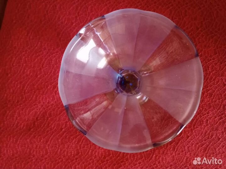 Вазочка,креманка старинная,пузырьки