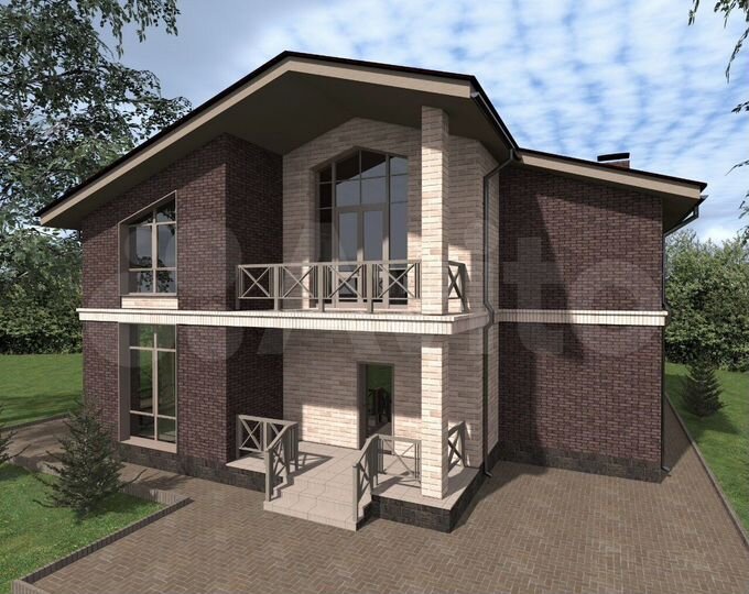 Дом 257,9 м² на участке 12,4 сот.