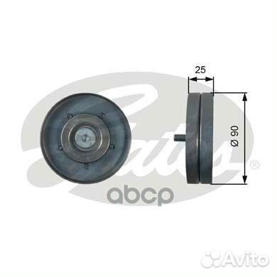 Направляющий ролик привода вспомогательных