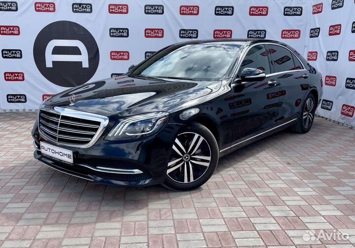 Mercedes-Benz S-класс 2.9 AT, 2020, 62 000 км